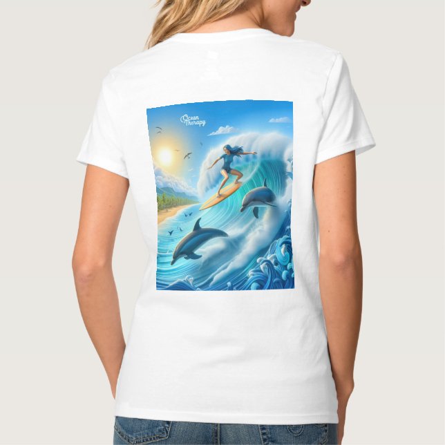 Camiseta Waves & Wanderlust Collection Sweatshirt (Verso)