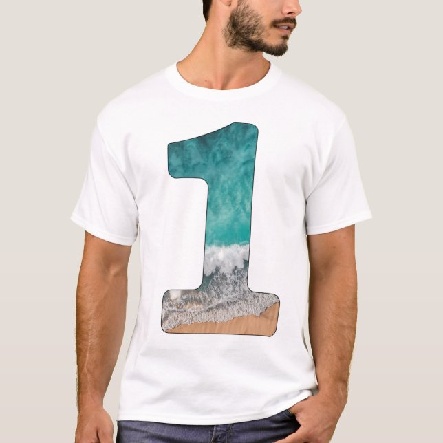 Camiseta Wavey 1 - Bold Beach/Surf-Inspired Vista This Out (Frente)