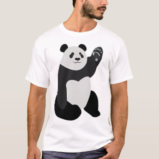 Camiseta Waving Panda