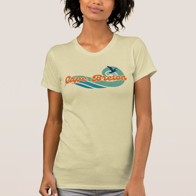 Camiseta Wavy Days Cape Breton (Frente)