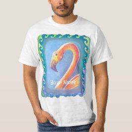 Camiseta Wavy Flamingo