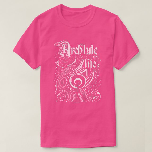Camiseta Wavy Music Archlute Life (Frente do Design)