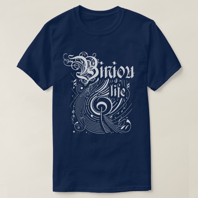 Camiseta Wavy Music Biniou Life (Frente do Design)