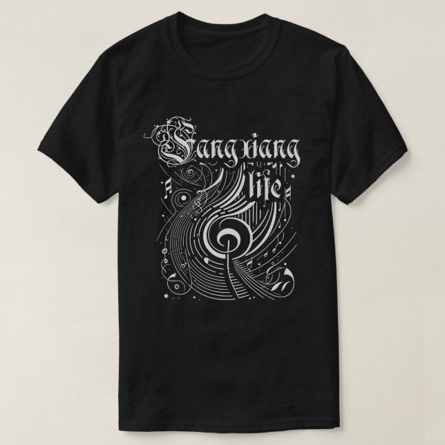 Camiseta Wavy Music Fangxiang Life (Frente do Design)