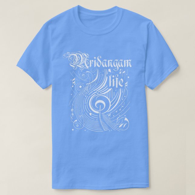 Camiseta Wavy Music Mridangam Life (Frente do Design)