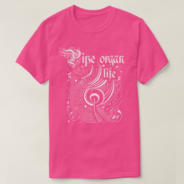 Camiseta Wavy Music Pipe (Frente do Design)