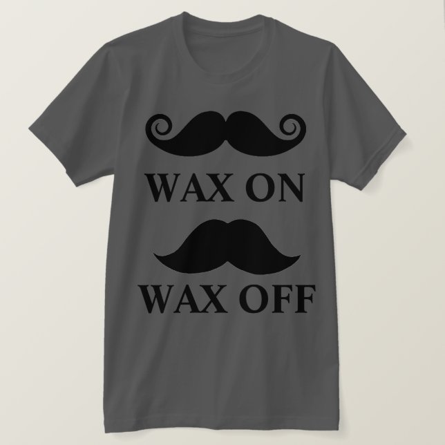 Camiseta Wax On Wax Off (Frente do Design)