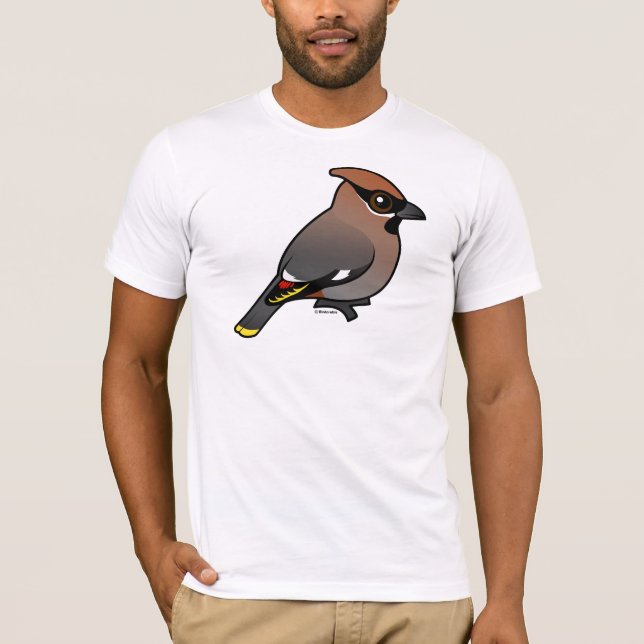 Camiseta Waxwing boémio (Frente)