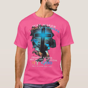 Camiseta Way Maker Miracle Worker Lion