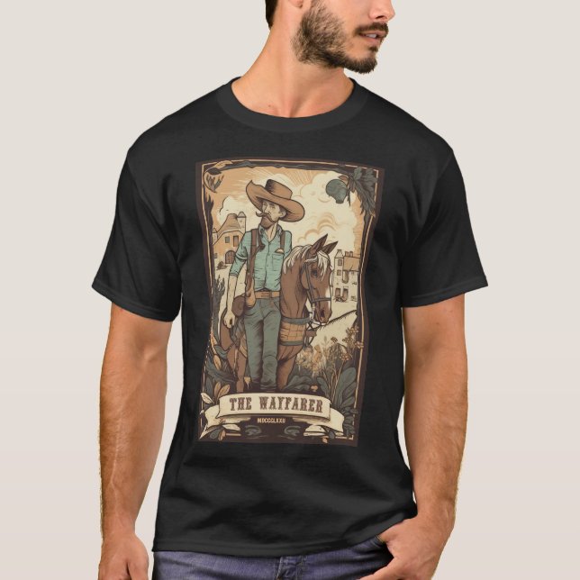 Camiseta Wayfarer Vintage Western T-Shirt (Frente)