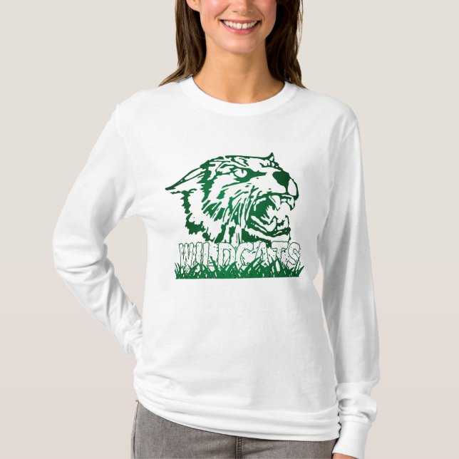 Camiseta Wayland Union Wildcats #4 (Frente)