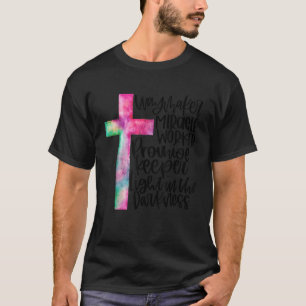 Camiseta Waymaker Milacle Worker Rainbow Christian Jesus Go