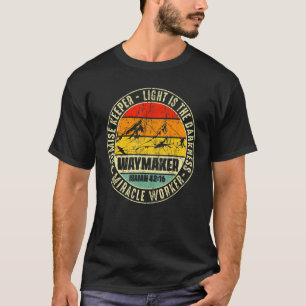 Camiseta Waymaker Miracle Worker Promise Keeper Christian