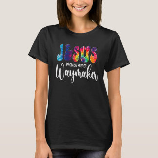 Camiseta Waymaker Promete Guardar Jesus Cristo Lorde Sobre