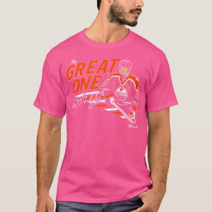Camiseta Wayne Gretzky O Excelente Um Hockey Edmonton