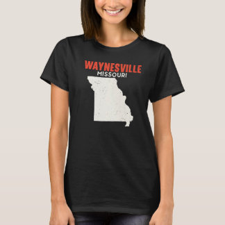 Camiseta Waynesville Missouri EUA State America Viagem Miss