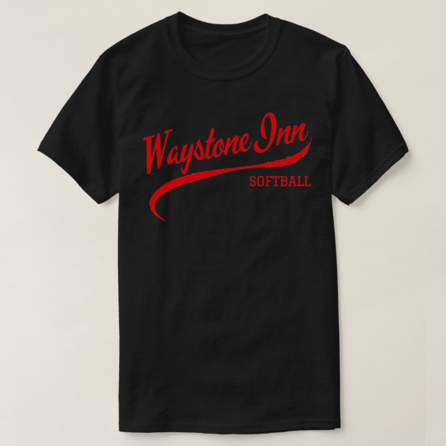 Camiseta Waystone Inn Softball Parody Design Kingkiller Chr (Frente do Design)