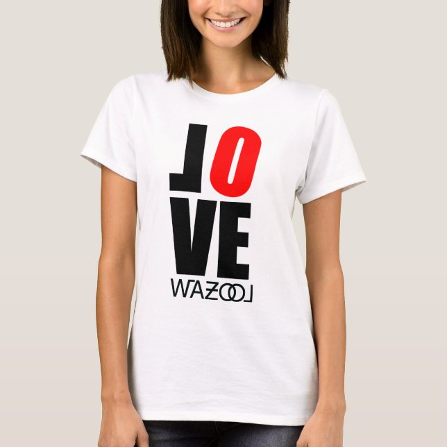 Camiseta Wazool Love Tee (Frente)