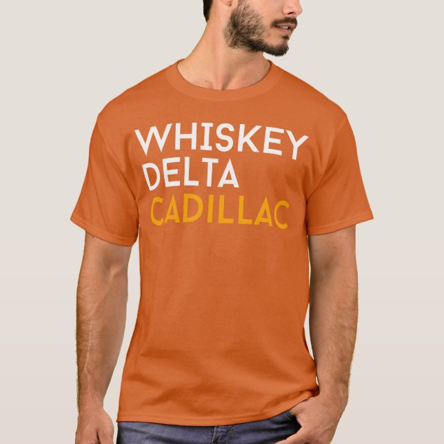 Camiseta WDCadillac engraçado (Frente)
