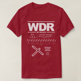 Camiseta WDR T-Shirt do Aeroporto de Barrow