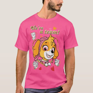 Camiseta We are a team call the Paw patrol art gift for fan