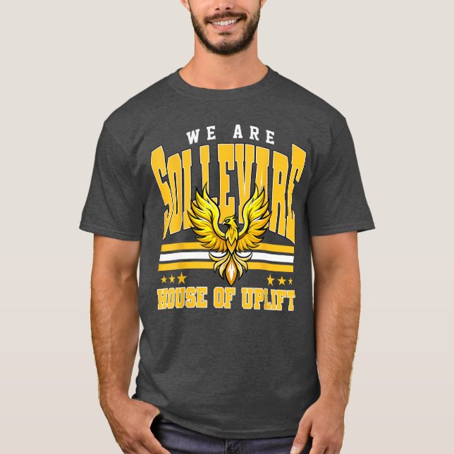 Camiseta We are Sollevare Retro Mascot School Cheering frie (Frente)