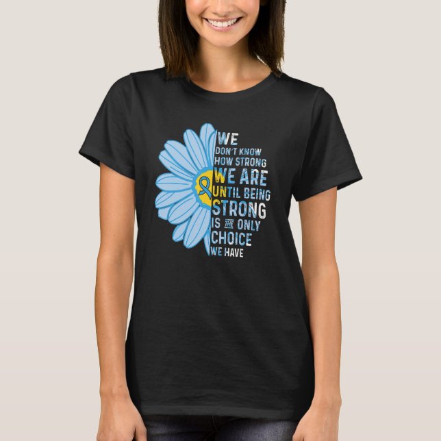 Camiseta We are Strong Graves Disease Awareness Supporter R (Frente)