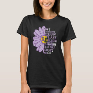 Camiseta We are Strong Rett Syndrome Awareness Supporter Ri