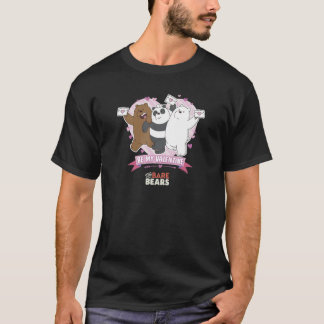 Camiseta We Bare Bears Valentine's Day Standing Group Shot