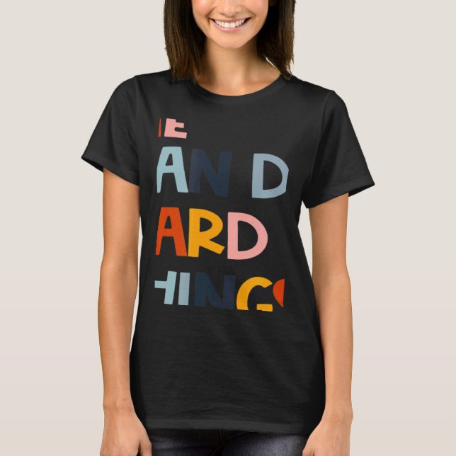 Camiseta We Can Do Hard Things Teacher Back to School Teach (Frente)