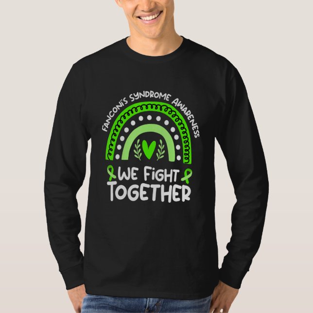 Camiseta We Fight Together  Fanconi's Syndrome Awareness (Frente)