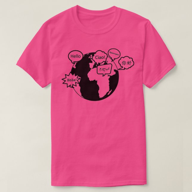 Camiseta We found a topic that we thought was important to  (Frente do Design)