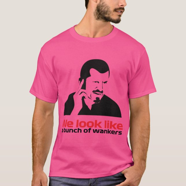 Camiseta We look like a bunch of wankers Guenther Steiner F (Frente)