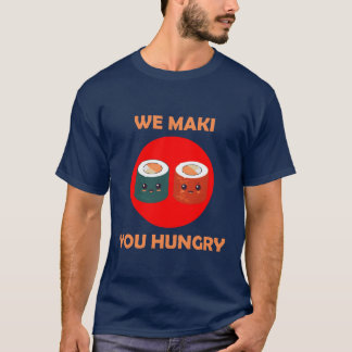 Camiseta We Maki You Hungry vintage