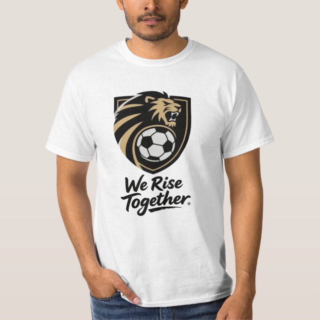Camiseta We Rise Together – Strength in Unity (Men’s Value  (Frente)