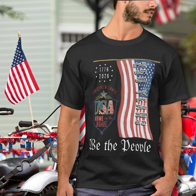 Camiseta We the People US 250 Semi-Quincentennial Patriotic (We the People US 250 Semi-Quincentennial Patriotic T-Shirt)
