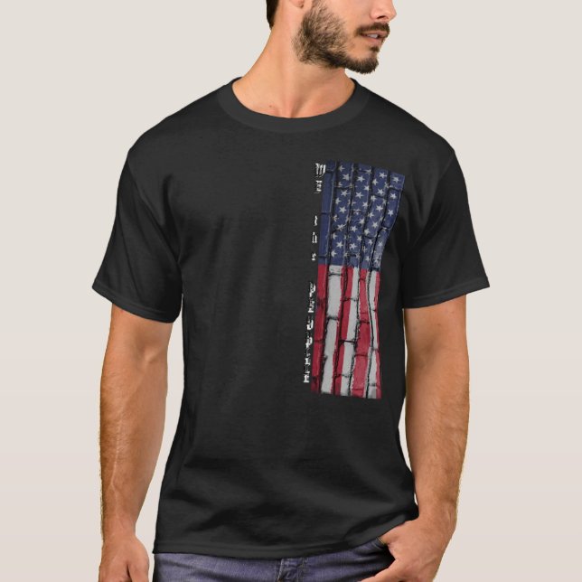 Camiseta WE the People USA Flag (Frente)
