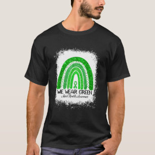 Camiseta We Wear Green For Mental Health Awareness Month Ri