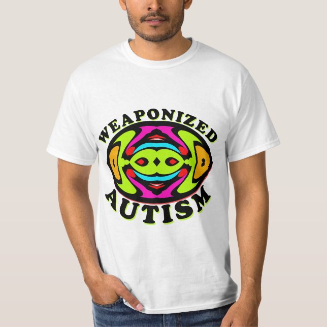 Camiseta Weaponized Autism Awareness Graphic (Frente)
