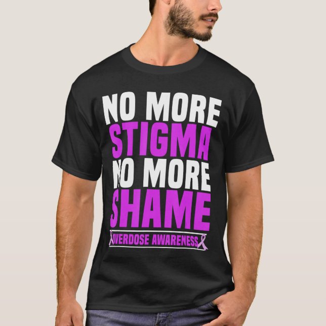 Camiseta Wear Purple Overdose Awareness Gifts Survivor Warr (Frente)