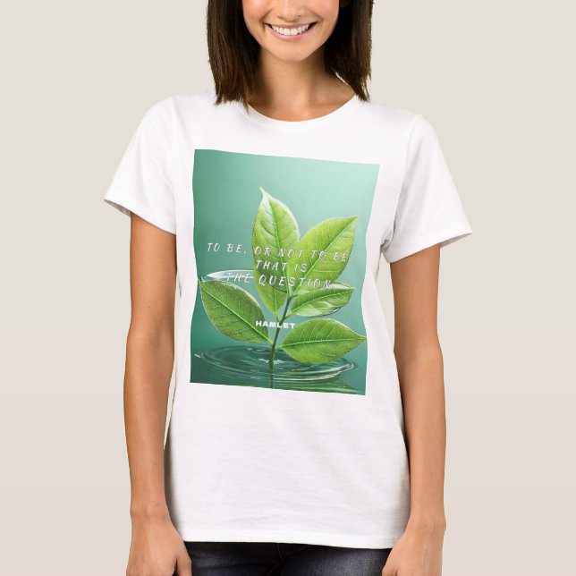 Camiseta Wear the Wit of Shakespeare (Frente)