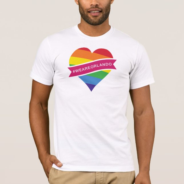 CAMISETA #WEAREORLANDO (Frente)