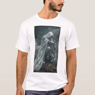 Camiseta Weary Fantasy Warrior Trio Armadura Branca Intri