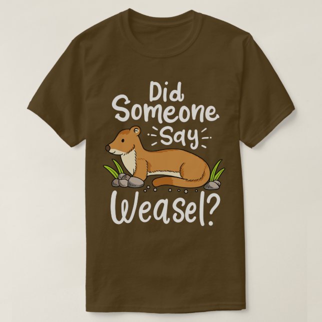 Camiseta Weasel (Frente do Design)
