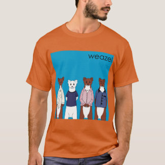 Camiseta Weasel Blue Album retro funny
