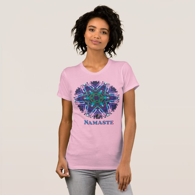 Camiseta Weaver Namaste Kaleidoscope T-shirt (Frente Completa)