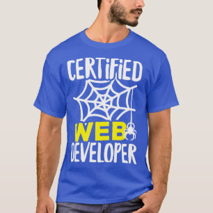 Camiseta Web Developer certificado