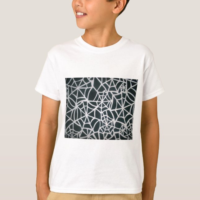 Camiseta Web of Mystery: Armadilha Delicada - Web White Spi (Frente)