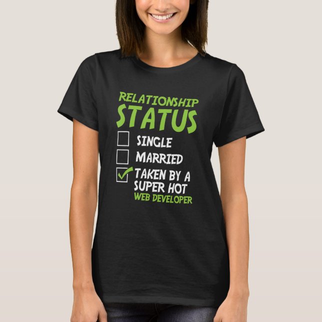 Camiseta Web Sites de desenvolvedores Web Codificação do co (Frente)