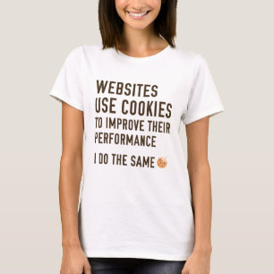 Camiseta Web sites Utilizam cookies